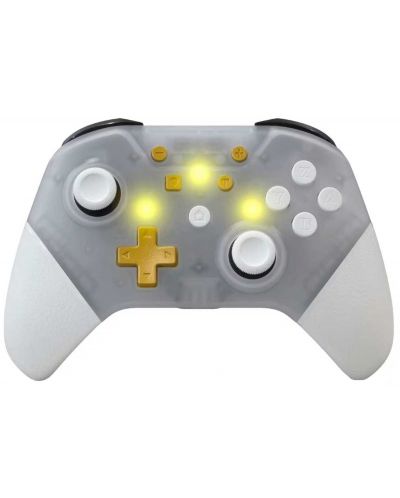 Безжичен контролер Armor3 - NuChamp LED, прозрачен (Nintendo Switch) - 1