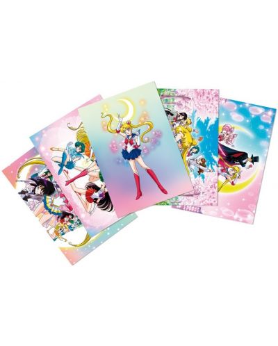 Комплект пощенски картички ABYstyle Animation: Sailor Moon - Characters, 5 бр. - 1