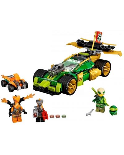 Конструктор LEGO Ninjago - Състезателната кола на Lloyd EVO (71763) - 3