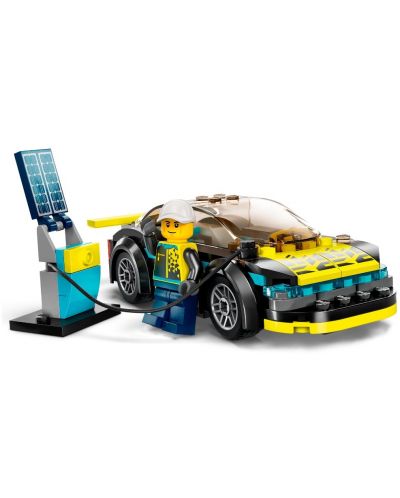 Конструктор LEGO City - Електрическа спортна кола (60383) - 3