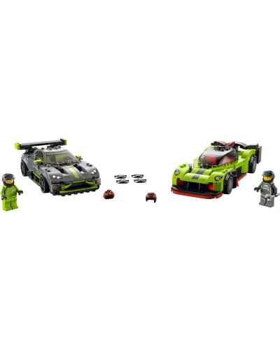 Конструктор LEGO Speed Champions - Aston Martin Valkyrie AMR Pro и Vantage GT3 (76910) - 3
