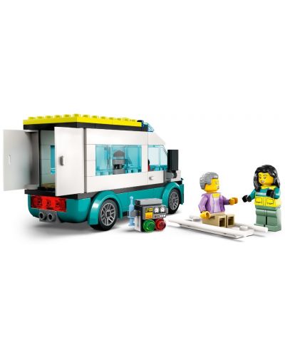 Конструктор LEGO City - Щаб за спешна помощ (60371) - 6