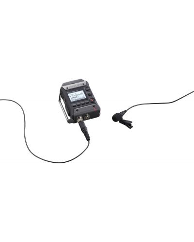 Комплект аудио рекордер и микрофон Zoom - F1-LP, черен - 5