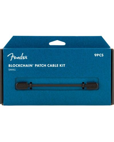 Комплект кабели Fender - Blockchain Patch Cable KitSmall, черни - 2