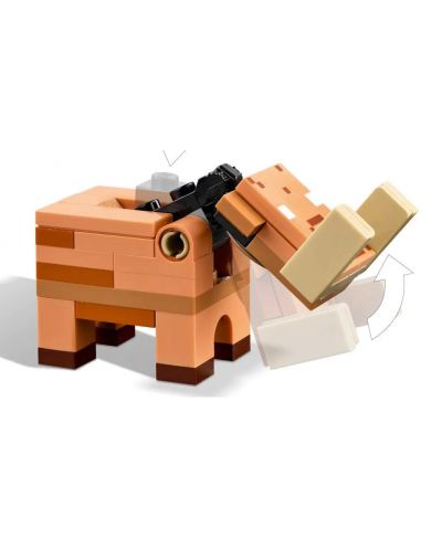Конструктор LEGO Minecraft - Засада до портала към Ада (21255) - 5