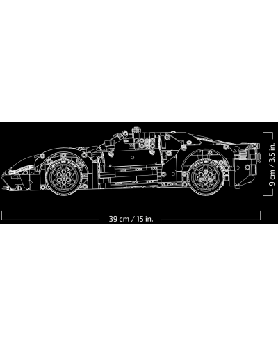 Конструктор LEGO Technic - 2022 Ford GT (42154) - 6