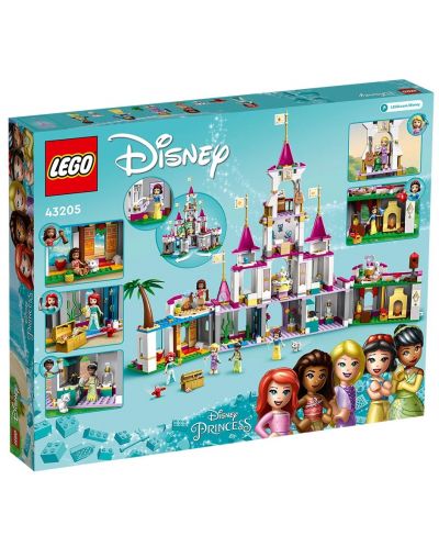 Конструктор LEGO Disney Princess - Замък за безкрайни приключения (43205) - 2