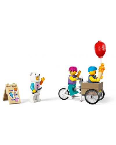 Конструктор LEGO City - Магазин за сладолед (60363) - 6
