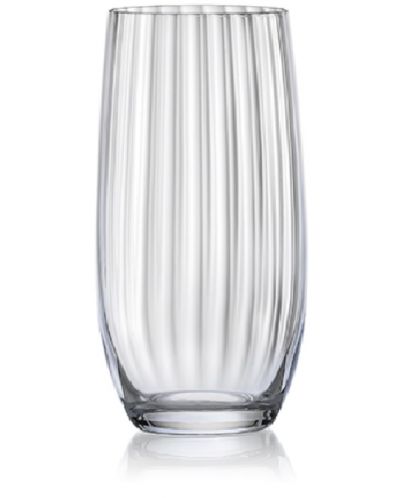 Комплект чаши за вода Bohemia - Royal Waterfall, 6 броя x 350 ml - 1