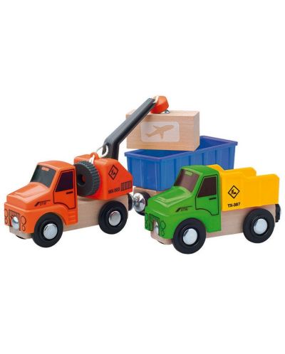 Комплект превозни средства Woody - Камиони - 1
