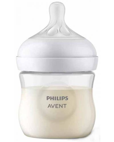 Комплект за новородено от 4 броя шишета Philips Avent - Natural Response 3.0, четка и залъгалка (0-3m) - 5