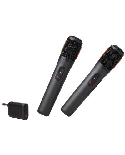 Комплект безжични микрофони JBL - Partybox, черен - 2