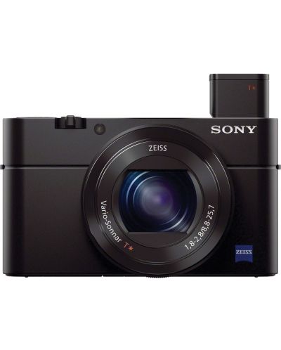 Компактен фотоапарат Sony - Cyber-Shot DSC-RX100 III, 20.1MPx, черен - 4