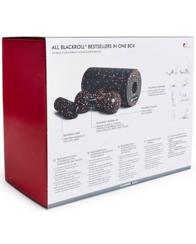 Комплект уреди за самомасаж Blackroll - BlackBox Standard Limited FC Bayern München, 4 бр. - 4