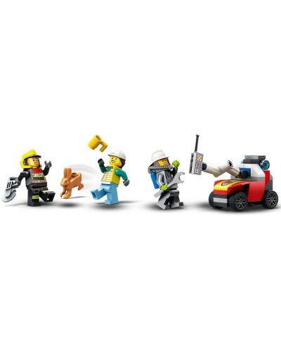 Конструктор LEGO City - Камион на пожарната команда (60374) - 6