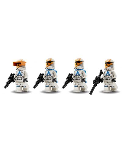 Конструктор LEGO Star Wars - Боен пакет, Клонинг щурмовак на Асока от 332 легион (75359) - 6