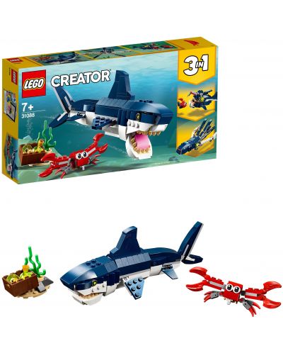 Конструктор LEGO Creator 3 в 1 - Създания от морските дълбини (31088) - 2