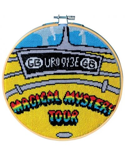 Комплект за бродиране Eaglemoss Music: The Beatles - Magical Mystery Tour Bus - 2