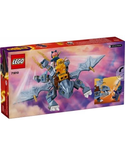 Конструктор LEGO Ninjago - Младият дракон Рию (71810) - 8