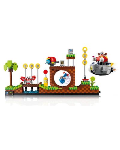 Конструктор LEGO Ideas - Соник, Зелена хълмиста зона (21331) - 2