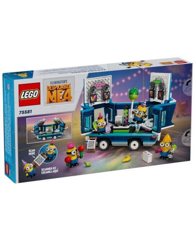 Конструктор LEGO Minions - Музикалният парти-бус на миньоните (75581) - 8