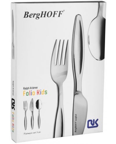 Комплект прибори BergHOFF - Essentials Foli kids, 3 броя - 3