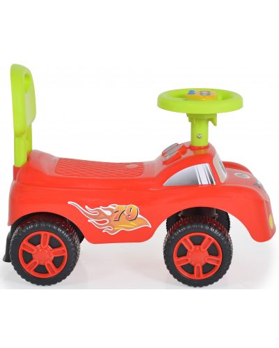 Кола за бутане Moni Toys - Keep Riding, червена - 3