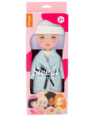 Комплект дрехи за кукла Orange Toys Sweet Sisters - Ментово палто - 1