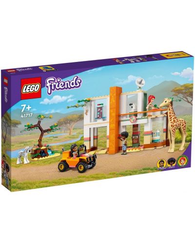 Конструктор LEGO Friends - Лагера за диви животни на Mia (41717) - 1