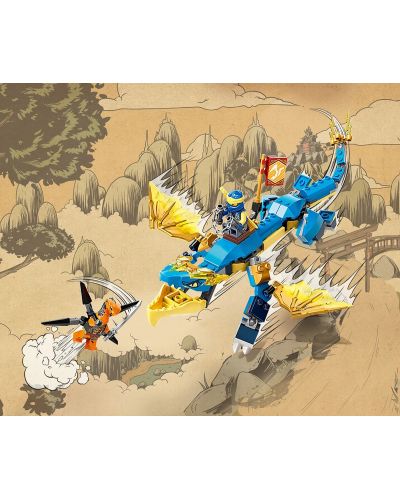 Конструктор LEGO Ninjago - Буреносният дракон на Jay EVO (71760) - 4