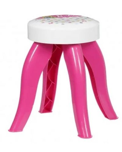 Комплект Klein Barbie - Студио за красотa, табуретка с аксесори, със звуци и светлини - 4