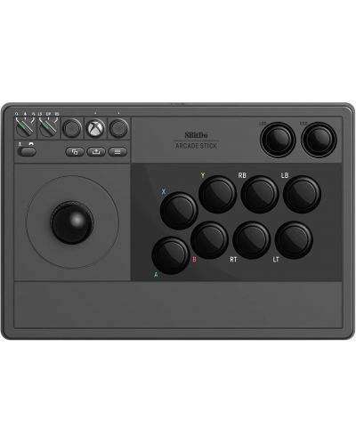 Безжичен контролер 8BitDo - Arcade Stick, черен (Xbox One/Series X/PC) - 1