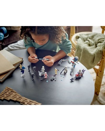 Конструктор LEGO Star Wars - Боен пакет клонинг щурмоваци и бойни дроиди (75372) - 6