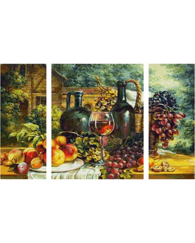 Комплект за рисуване по номера Schipper - Натюрморт с грозде - 2