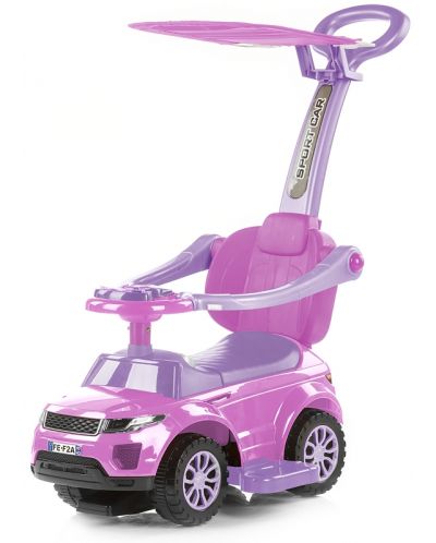 Кола за яздене със сенник Chipolino - RR Max, розова