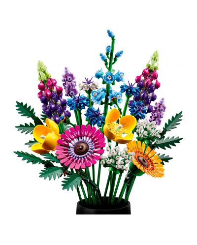 Конструктор LEGO Icons Botanical - Букет от диви цветя (10313) - 3