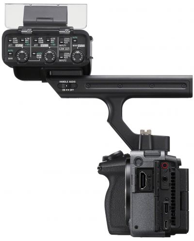 Фотоапарат Sony - FX30 Cinema Line Gateway camera, черен - 4
