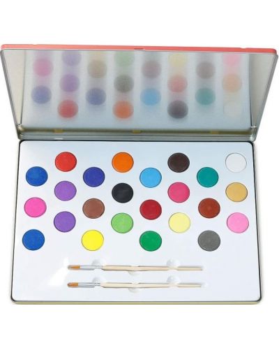 Комплект за рисуване с боички Vilac - Rainbow - 1