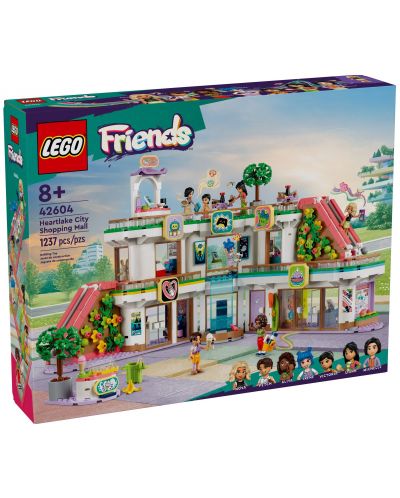 Конструктор LEGO Friends - Търговски център Хартлейк Сити (42604) - 1