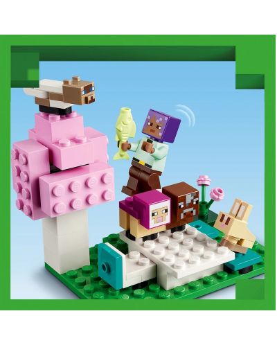 Конструктор LEGO Minecraft - Заслон за животни (21253) - 8