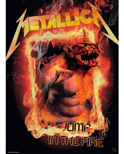 Комплект мини плакати GB eye Music: Metallica - Kill'Em All & Jump in the Fire - 2