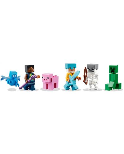 Конструктор LEGO Minecraft - Базата на меча (21244) - 5