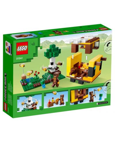 Конструктор LEGO Minecraft - Къщата на пчелите (21241) - 2