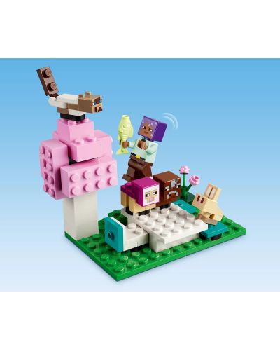 Конструктор LEGO Minecraft - Заслон за животни (21253) - 5