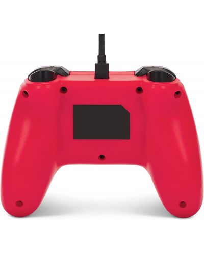 Контролер PowerA - Enhanced, жичен, за Nintendo Switch, Raspberry Red - 3