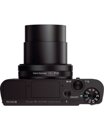Компактен фотоапарат Sony - Cyber-Shot DSC-RX100 III, 20.1MPx, черен - 6