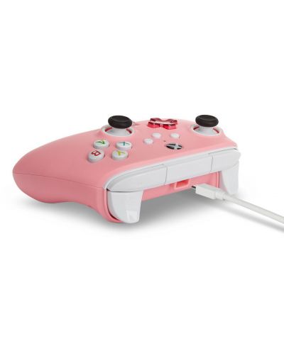 Контролер PowerA - Enhanced, за Xbox One/Series X/S, Pink Inline - 4