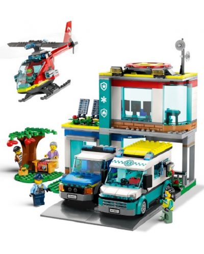 Конструктор LEGO City - Щаб за спешна помощ (60371) - 4