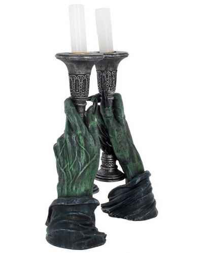 Комплект свещници Nemesis Now Adult: Gothic - Light of Darkness, 22 cm - 3