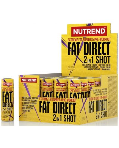 Fat Direct Shot, 20 шота, Nutrend - 1